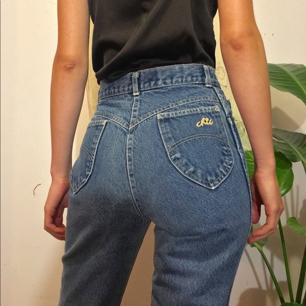 Vintage Chic high waisted jeans
