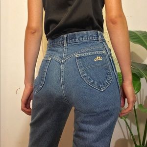 Vintage Chic high waisted jeans