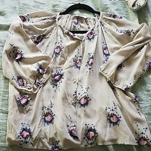 Tucker P silk top