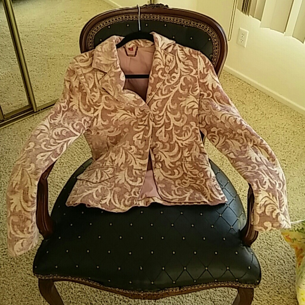 Beautiful-American Exchange brocade jacket.  Small