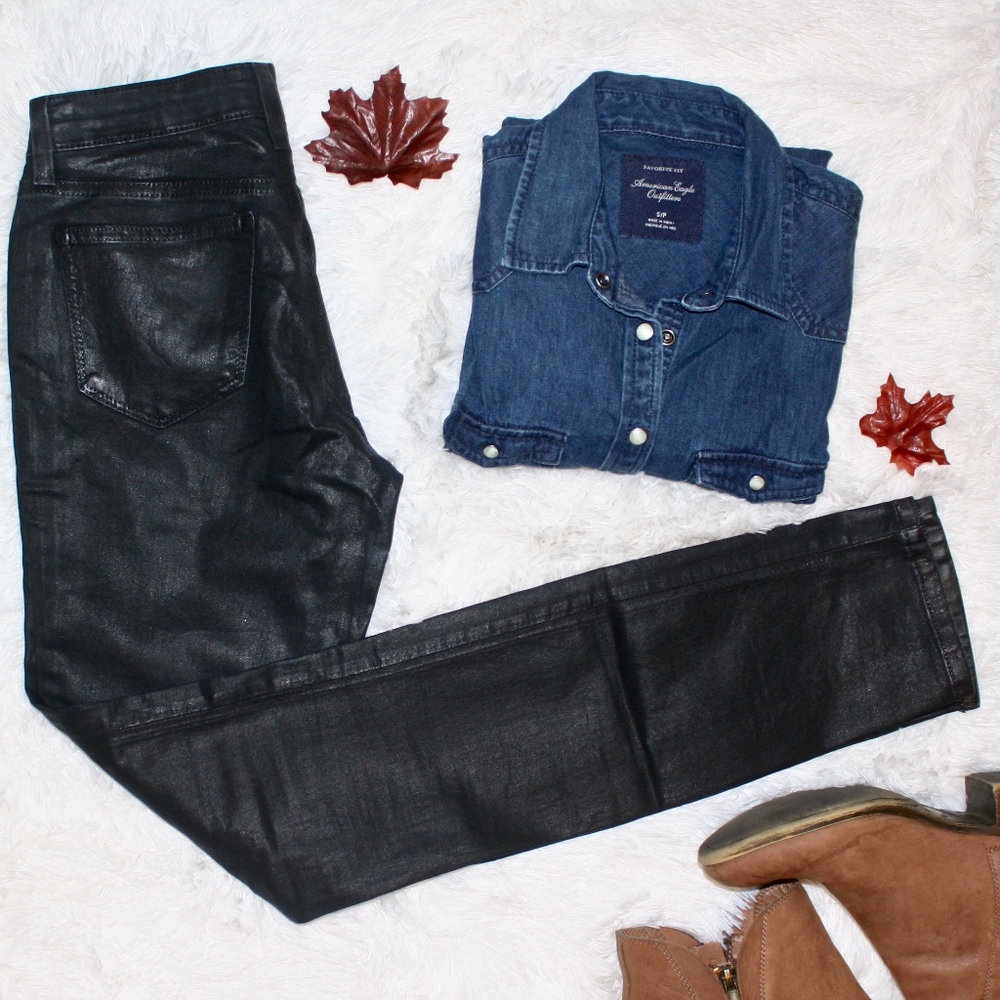 QMack "Q Slim" Black Skinny Jeans