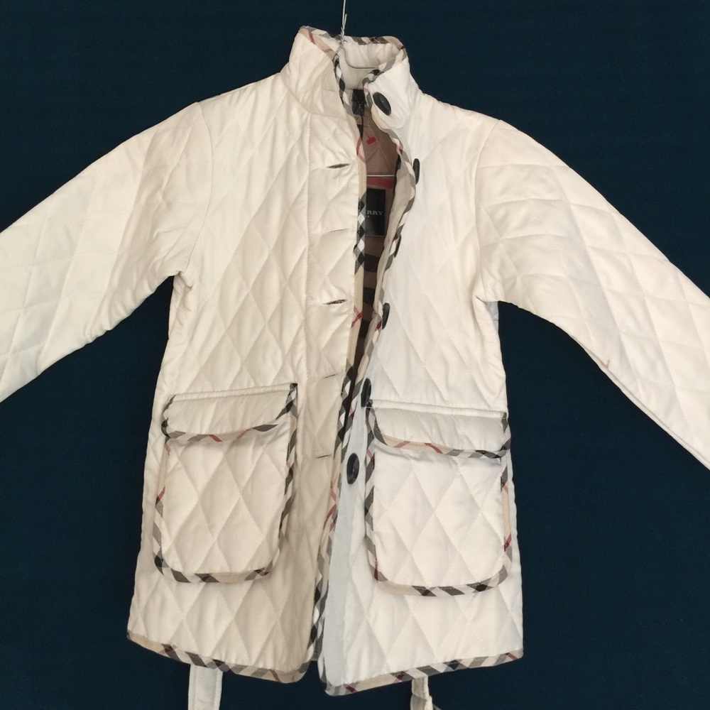 BURBERRY Child's Quilted Jacket