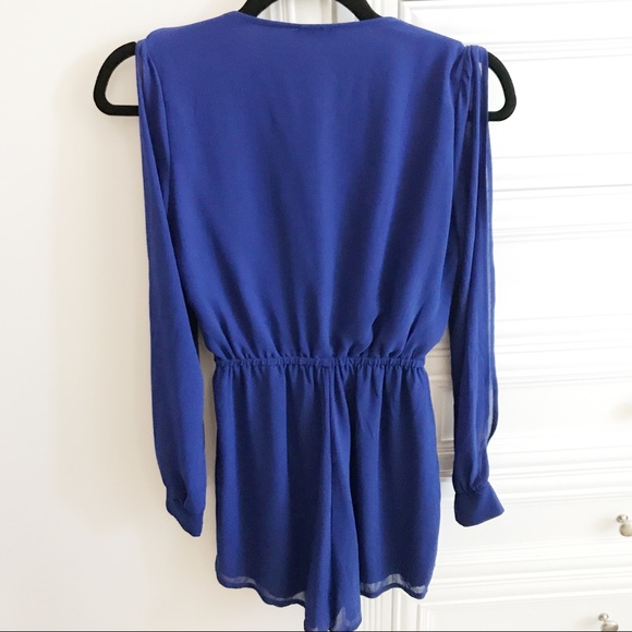 Royal blue Romper - Picture 2 of 5