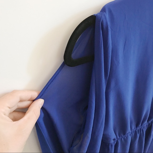 Royal blue Romper - Picture 4 of 5