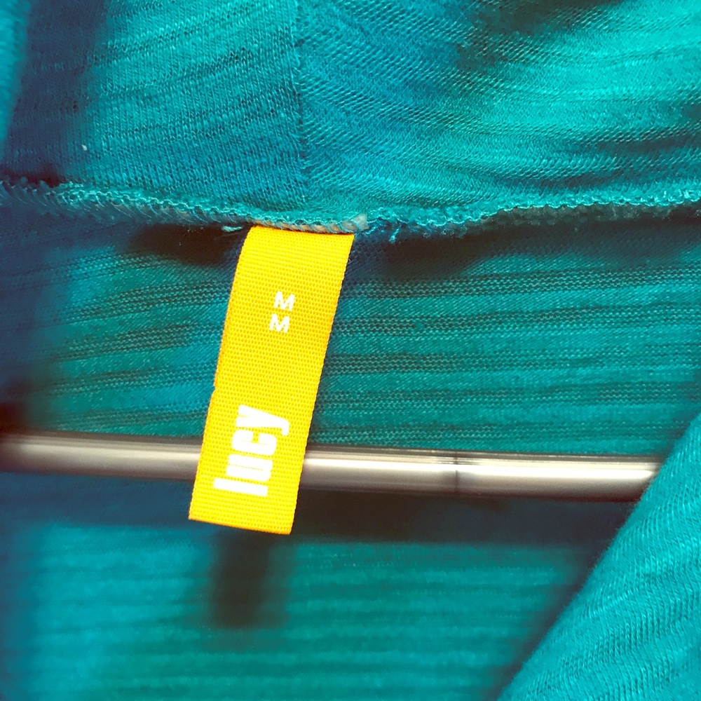 Beautiful green turquoise blueish Lucy Shirt/Top