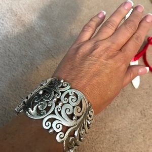 Brighton silver cuff bracelet