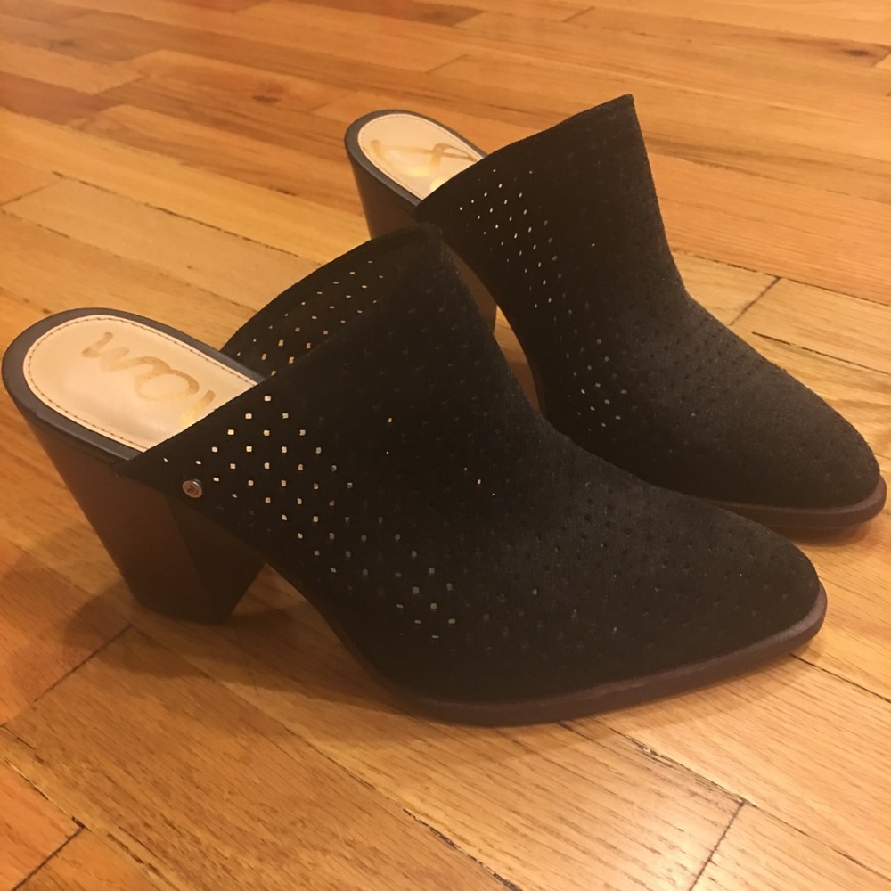Sam Edelman heeled mules! Worn once