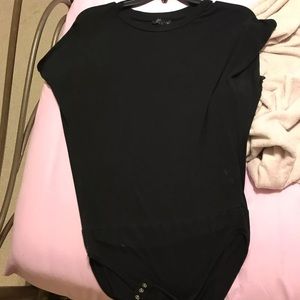 top shop black bodysuit