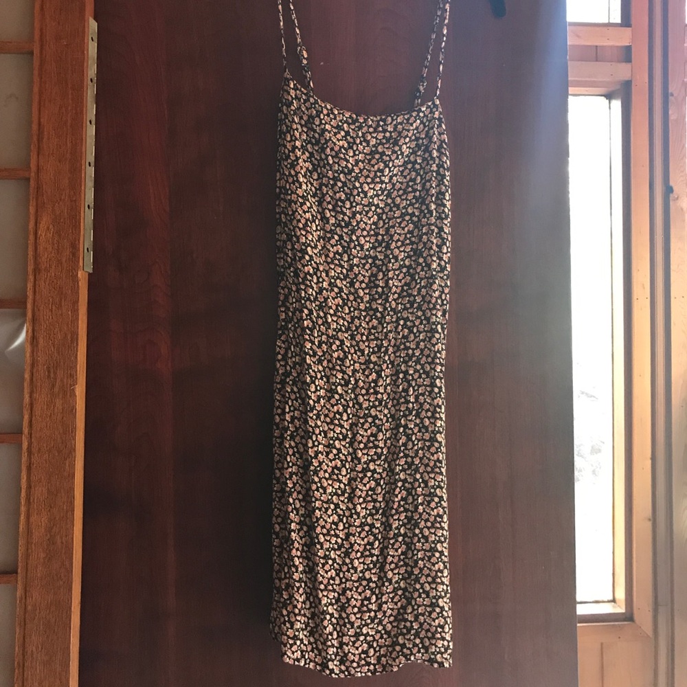 Brandy Melville Mini Dress- Black floral