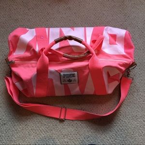 PINK duffle bag