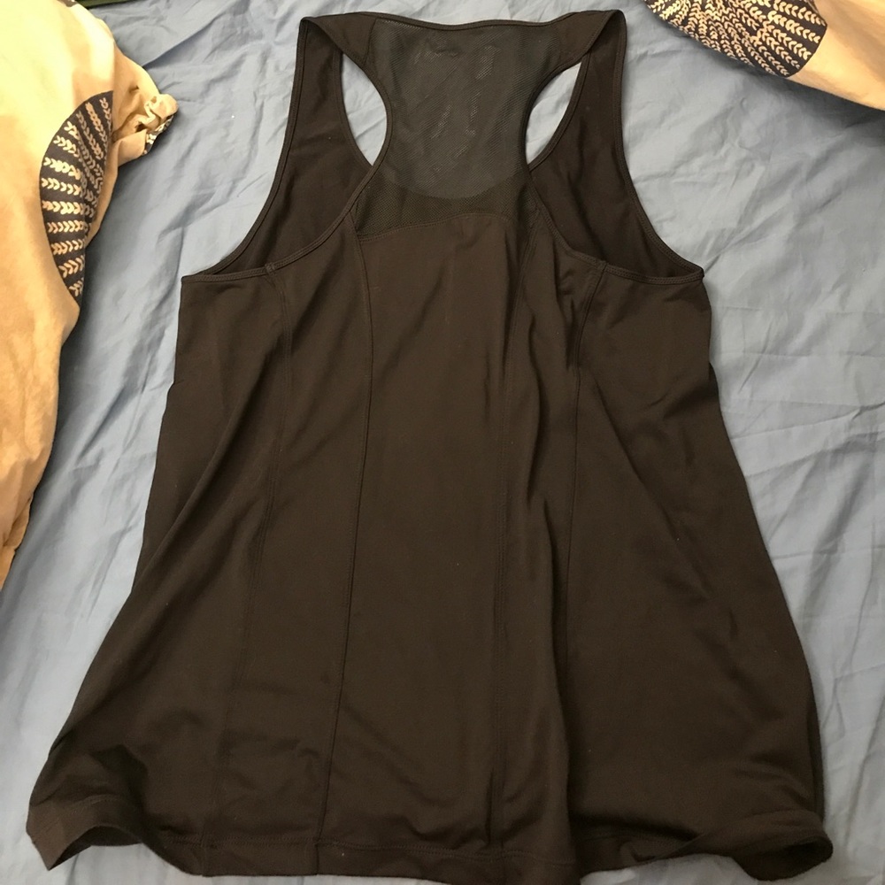 JCrew work out tank with mesh panel