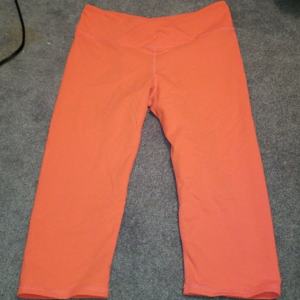 Coral workout leggings