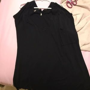black tee shirt
