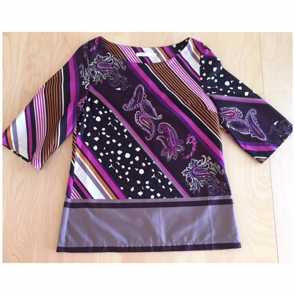 Fun, colourful top