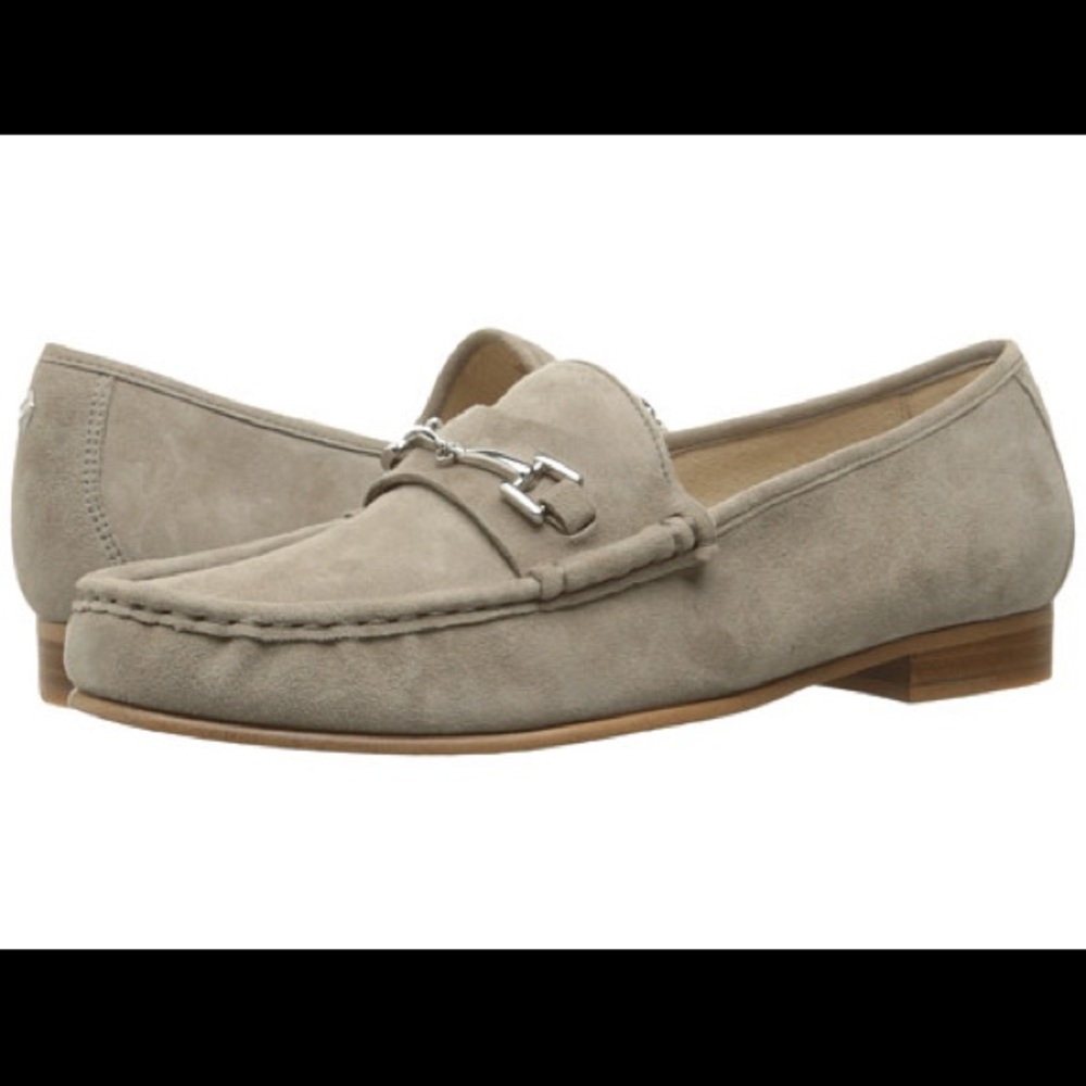 Sam Edelman Talia Suede Buckle Loafers
