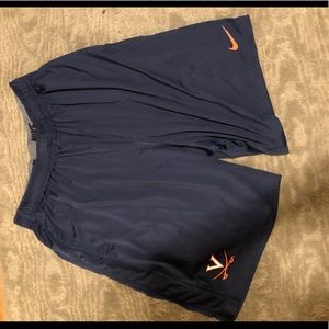 UNIVERSITY OF VIRGINIA NIKE SHORTS