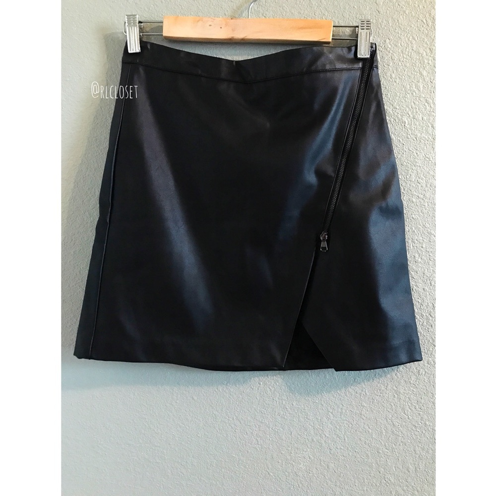 Banana Republic Vegan Leather Skirt