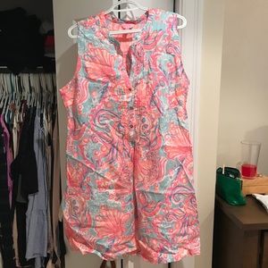 Lilly Pulitzer linen cotton dress. XL