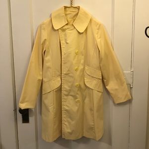 Adorable Baby Yellow trench coat