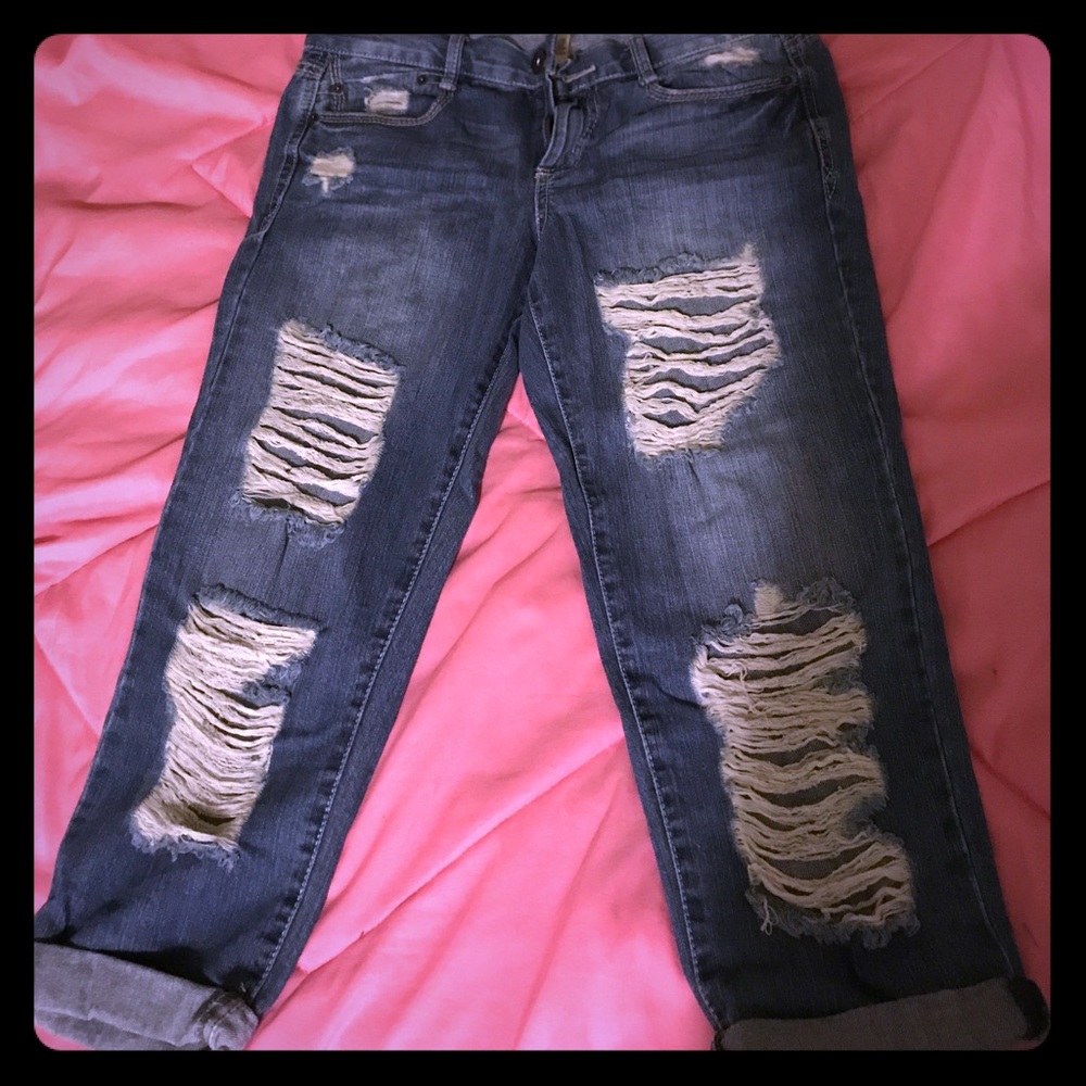 Never worn, new Capri jeans