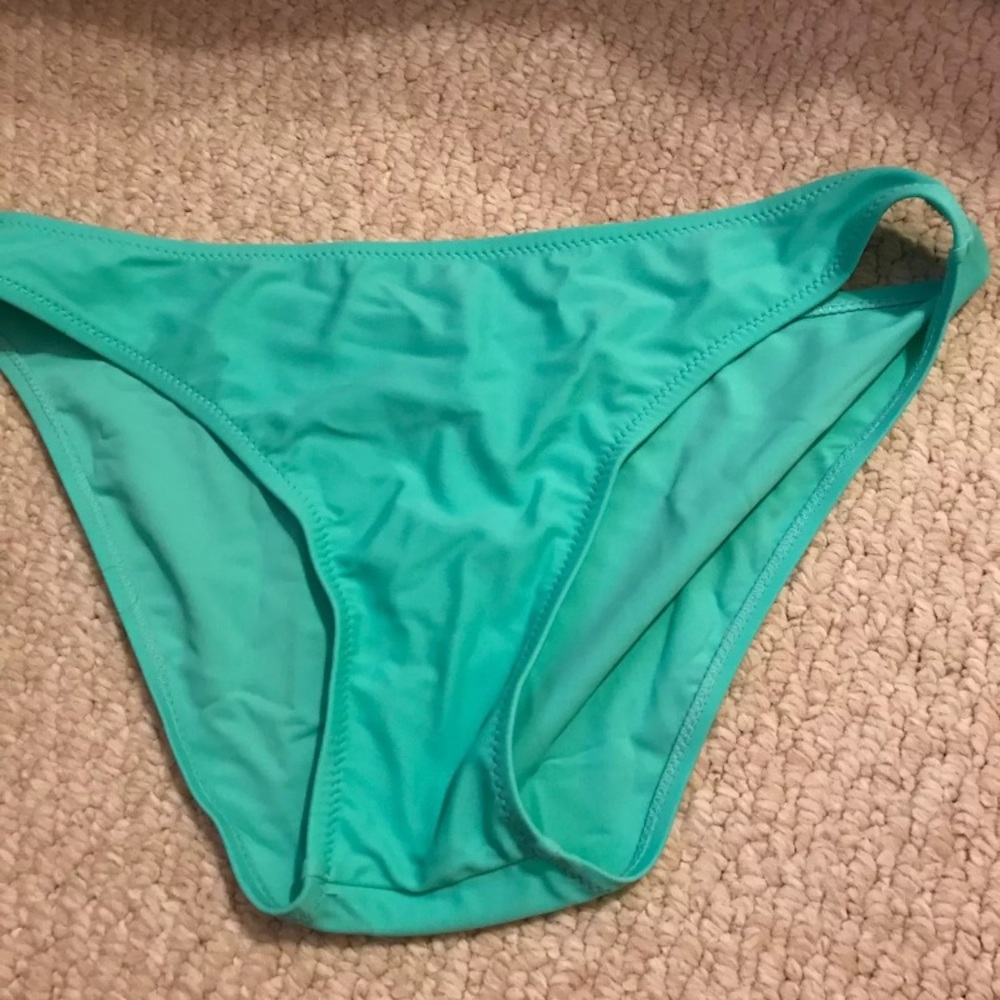 teal bathing suit bottoms