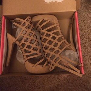NEVER WORN charlotte russe heels