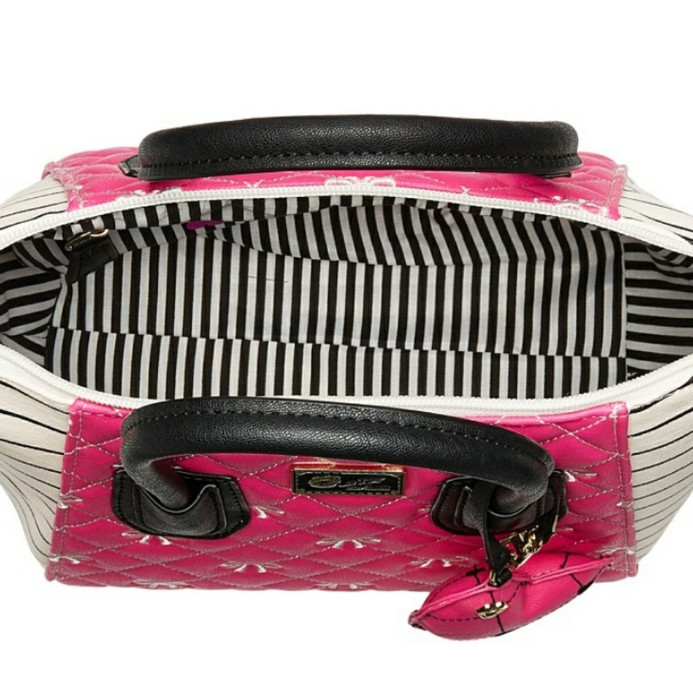 🎊FLASH SALE!🎊NWT-Betsey Johnson Giyaa Satchel - Picture 5 of 8
