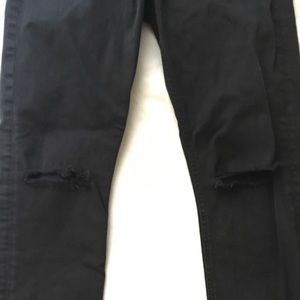 Topshop Jamie Skinny Jeans with ripped knees