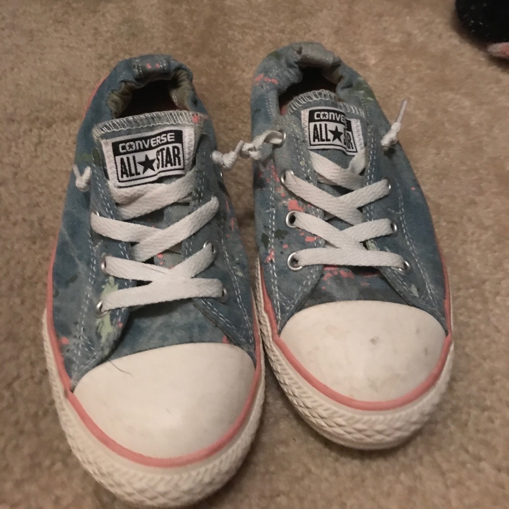 Denim converse