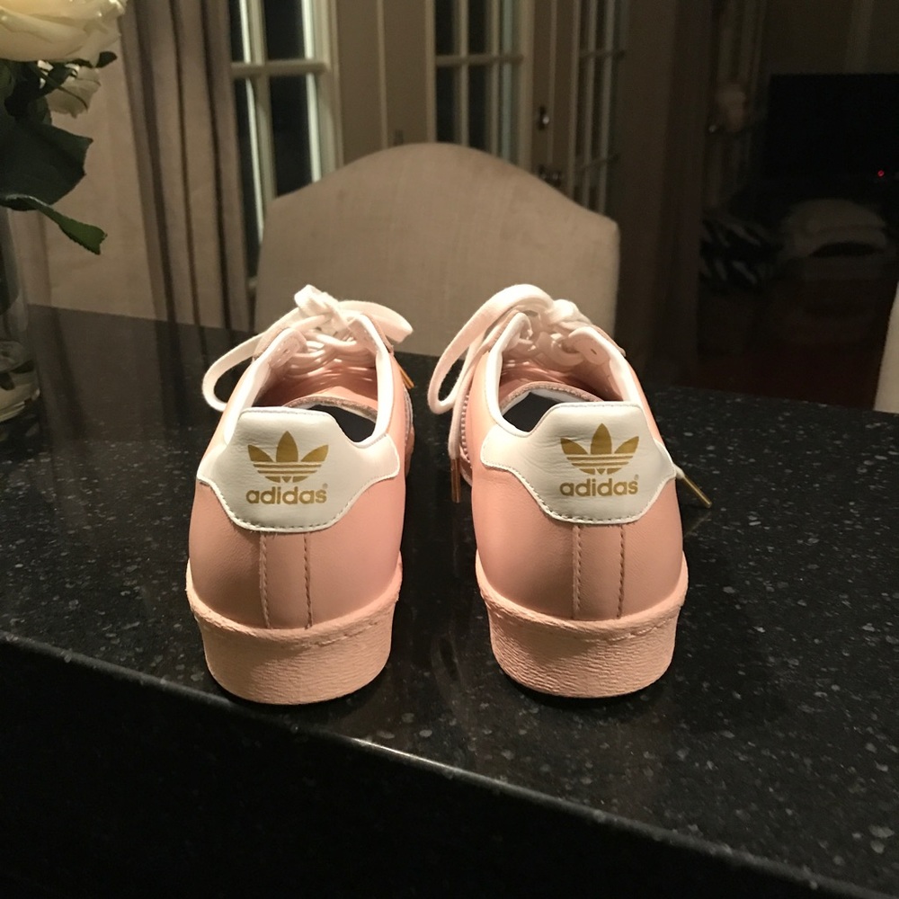 Customized pink original adidas