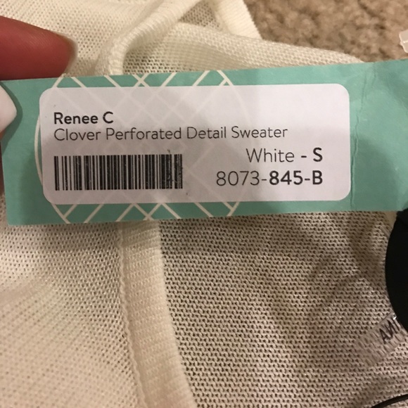 Lite weight sweater white - Picture 2 of 3