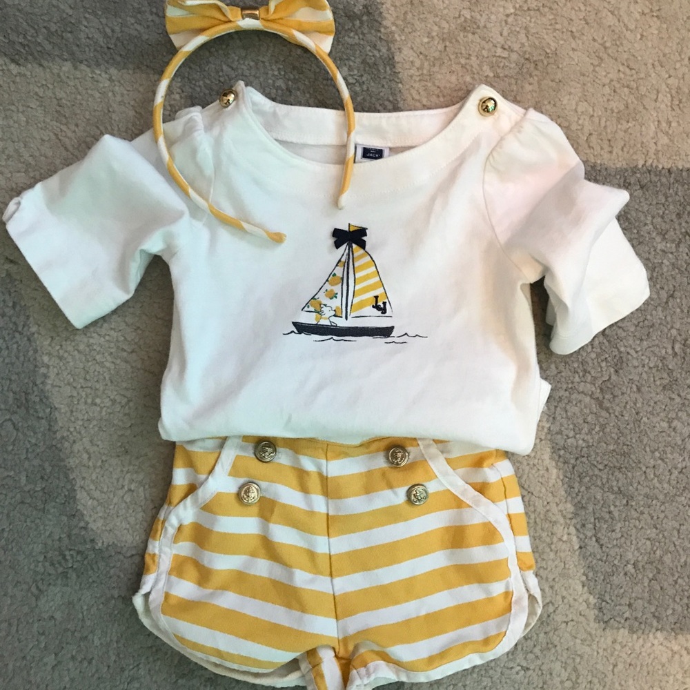 Janie & Jack Summer Sailing Outfit