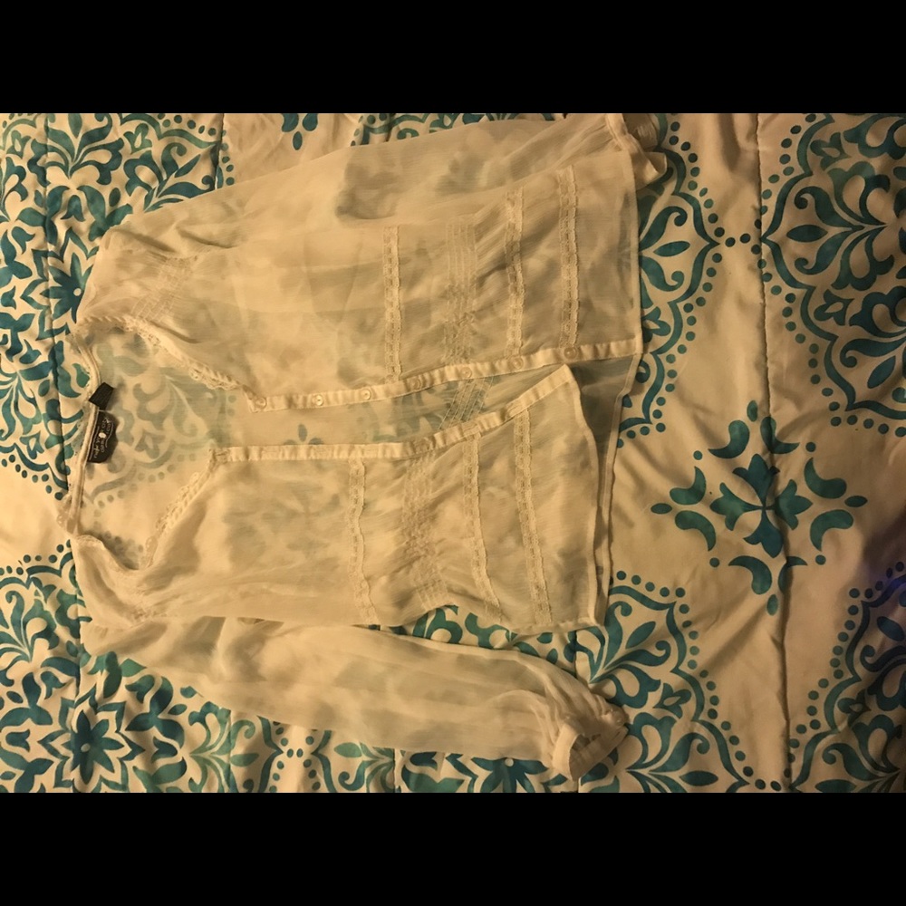 See through blouse