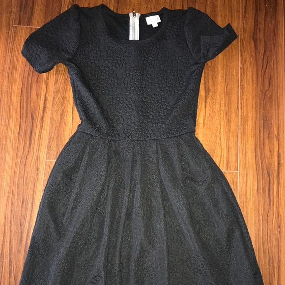 LuLaRoe Dresses & Skirts - Lularoe BLACK unicorn Dahlia Amelia XS 🦄