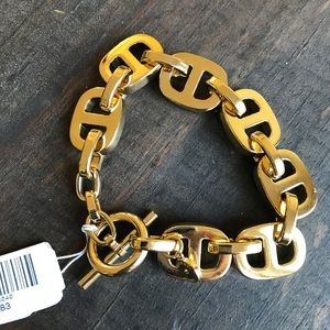 NWT Michael Kors Gold Tone Link bracelet