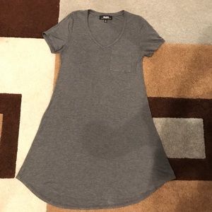 Grey Lulus t-shirt dress