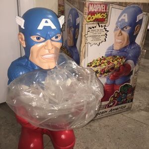 Captain America candy bowl holder