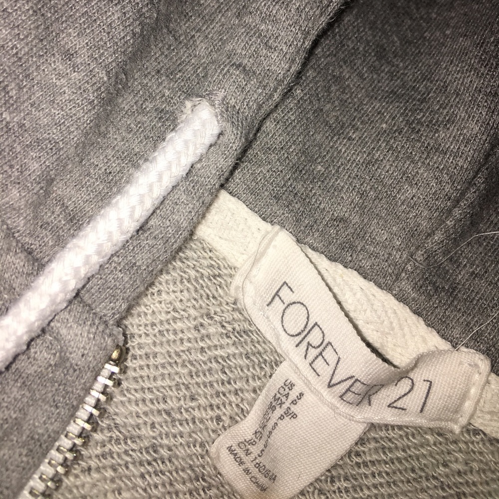 Forever 21 zip-up hoodie