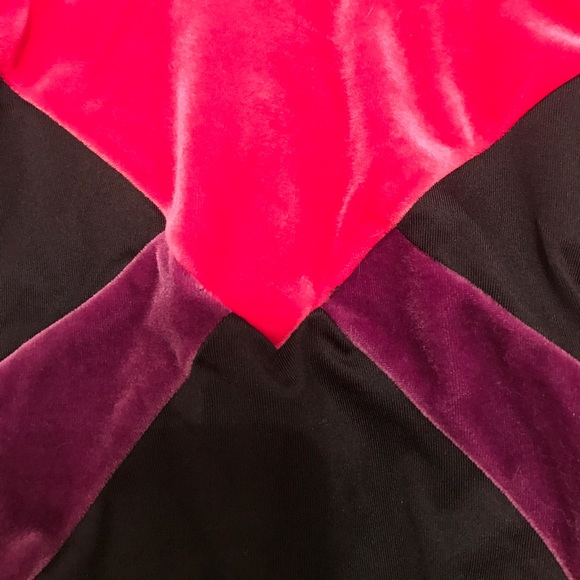 Freestyle by Danskin Pink, Purple, & Black Leotard - Picture 2 of 4