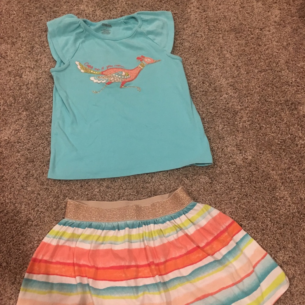 Gymboree Skort Set - Girls Size 7