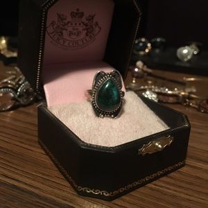 Table Shadowkite artisan craft S Silver  ring.