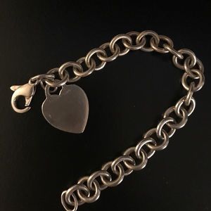 Tiffany & Co. Heart Charm Bracelet