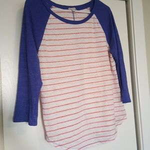 Gap 3/4 sleeve shirt