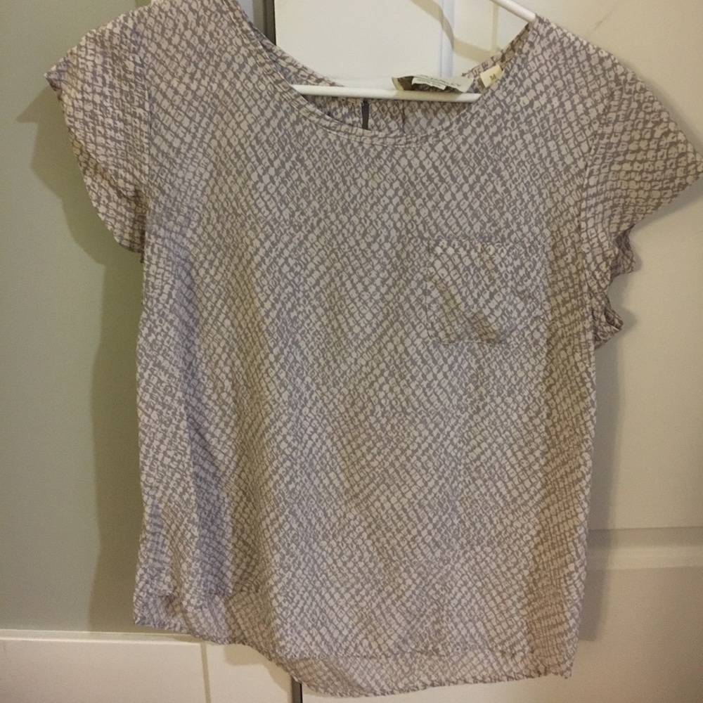 Cynthia Rowley Silk Shirt M
