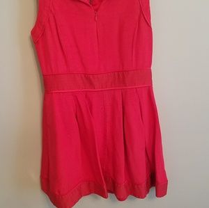 AS Red zipper dress