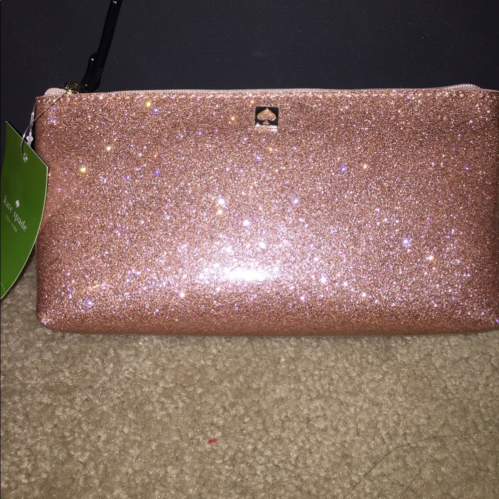 Kate Spade Clutch (Rose Gold)