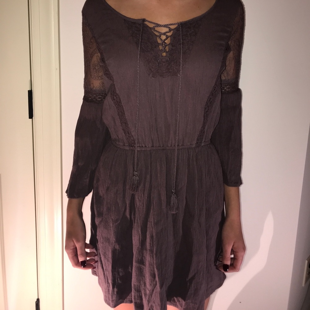 light purple dress