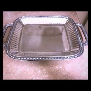 Wilton Armetale Sterling Silver Serving Tray