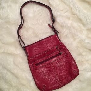 🔺🔺FLASH SALE 🔺🔺RED leather Fossil Bag