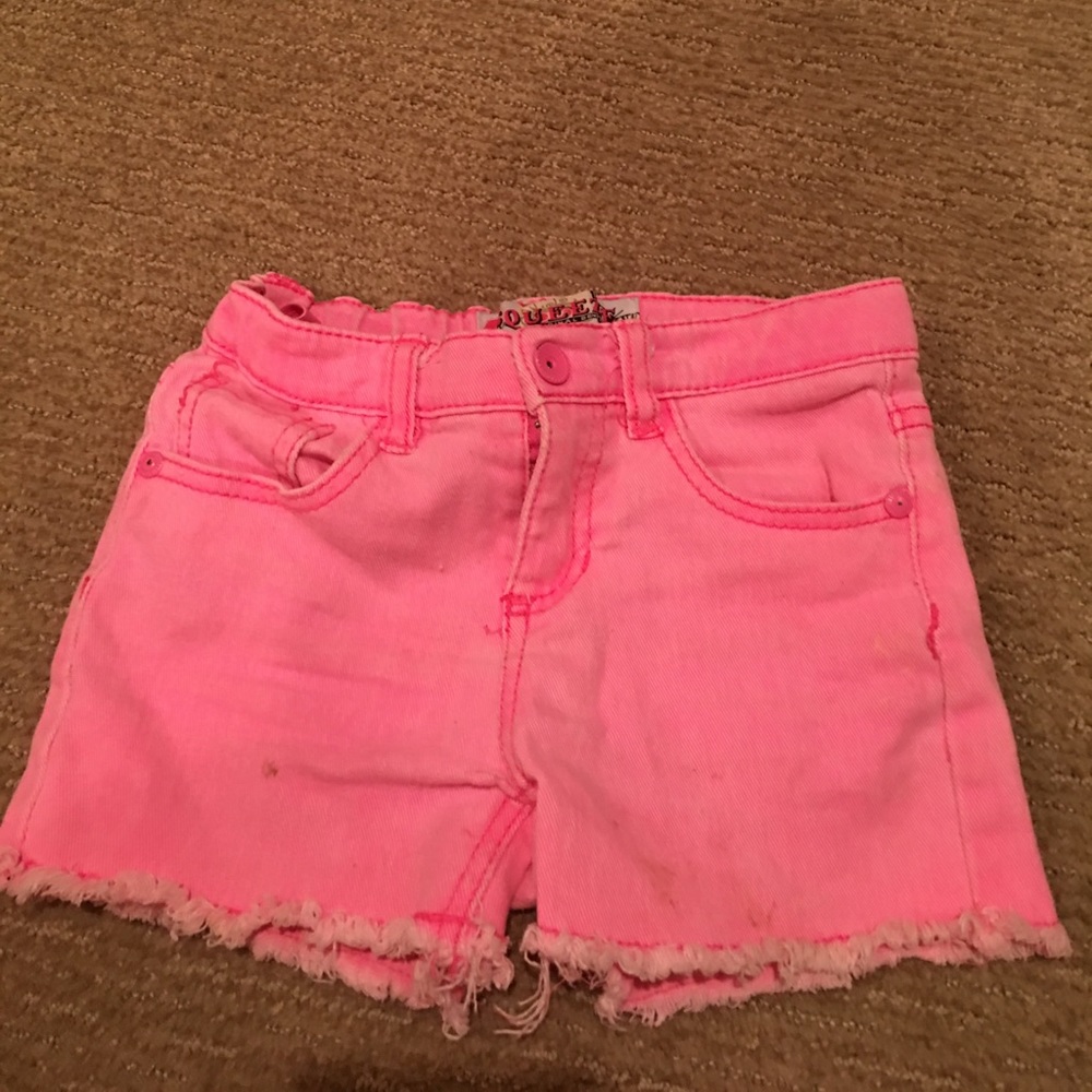 Pink shorts